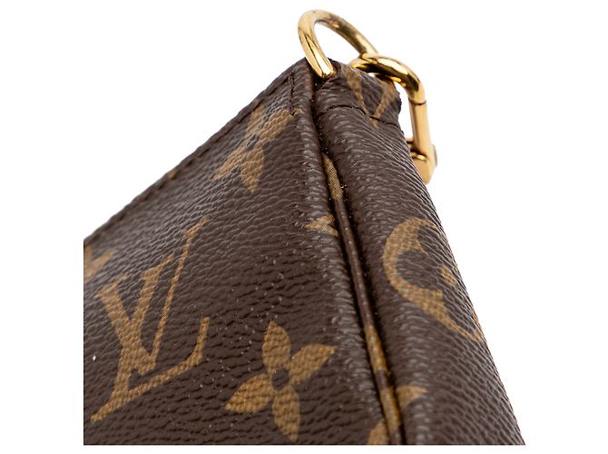 Mini Pochette Accessoires Vivienne Monograma Marrom Louis Vuitton em Londres - vista 9