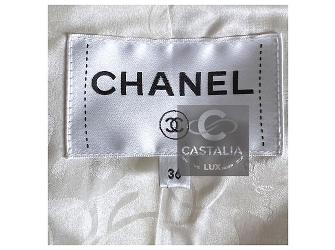 Chanel Monochrome Tweed-Jacke 36 FR 11K$ Paris / Rom Schwarz - Ansicht 15