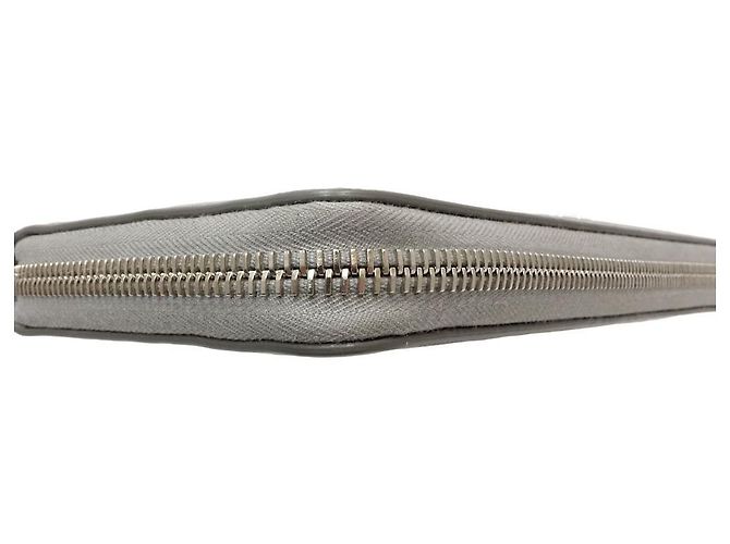 Dior Long Zip Wallet Oblique Grey - view 4