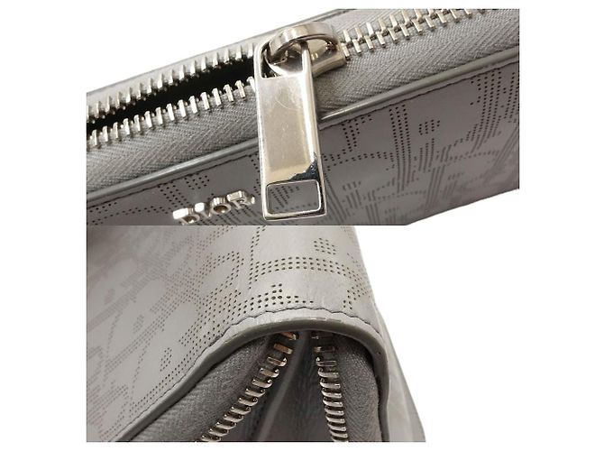 Dior Long Zip Wallet Oblique Grey - view 6