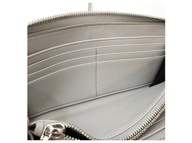 Dior Long Zip Wallet Oblique Grey - view 7