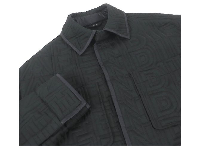 Chaqueta acolchada negra con logo FENDI MARC JACOBS Negro - vista 2