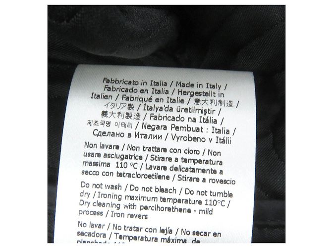 Chaqueta acolchada negra con logo FENDI MARC JACOBS Negro - vista 9