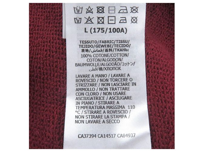 GUCCI Logo-Druck Sweatshirt mit Rundhalsausschnitt L Rot Bordeaux - Ansicht 7
