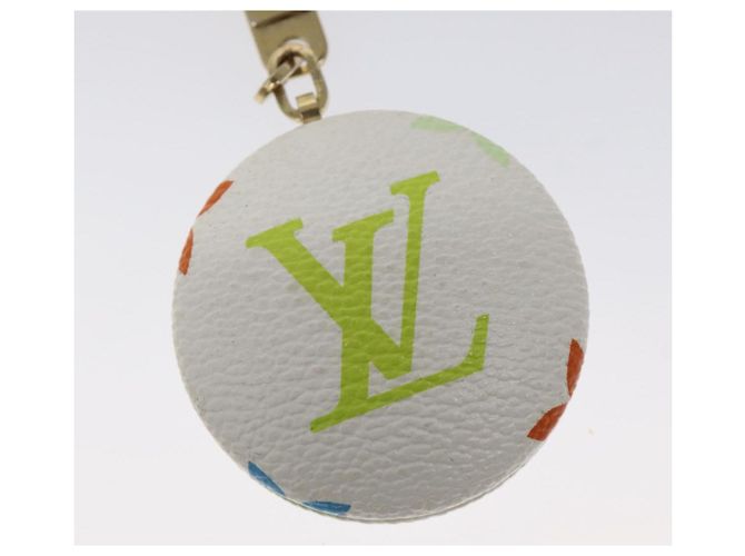 LOUIS VUITTON Monogram Multicolore Astropill Charm Bianco M51911 LV Auth 126204 - vista 4