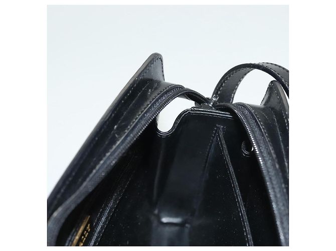 Borsa a Spalla BALLY in Pelle Nera Oro Auth BA2644 Nero D'oro - vista 19