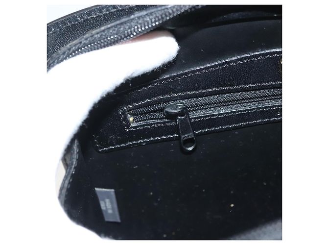 Borsa a Spalla BALLY in Pelle Nera Oro Auth BA2644 Nero D'oro - vista 22