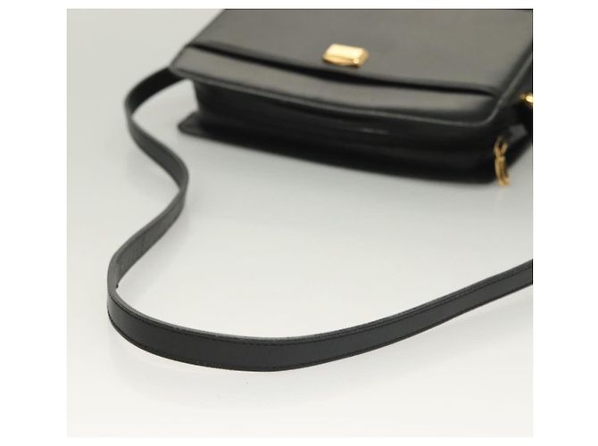 Borsa a Spalla BALLY in Pelle Nera Oro Auth BA2644 Nero D'oro - vista 7