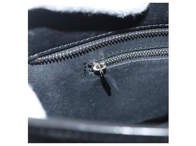 Borsa a mano in lana nera e argento con motivo Nova Check di BURBERRY Auth BA2877 Nero - vista 19