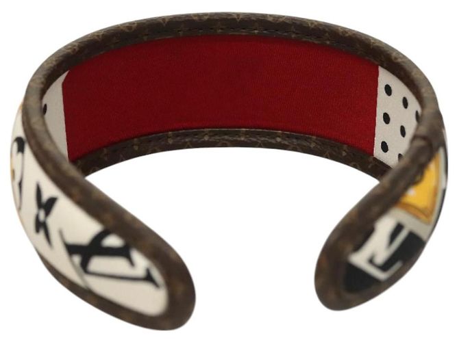 LOUIS VUITTON Monogram Katyusha Bianco M77394 LV Auth 128265M - vista 3