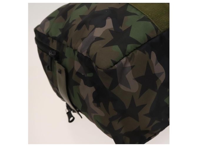 VALENTINO Borsa Boston in nylon camouflage Auth bs26223 - vista 14