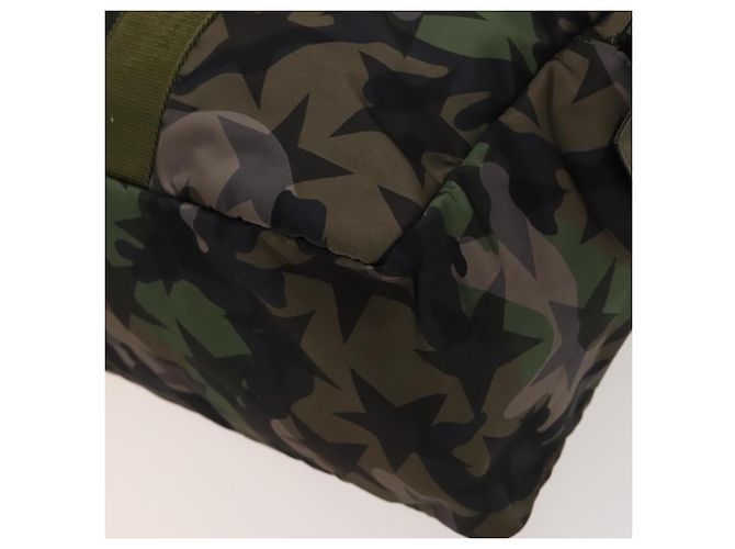 VALENTINO Borsa Boston in nylon camouflage Auth bs26223 - vista 15