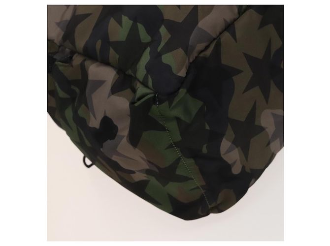 VALENTINO Borsa Boston in nylon camouflage Auth bs26223 - vista 16