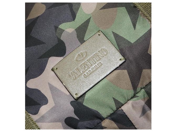 VALENTINO Borsa Boston in nylon camouflage Auth bs26223 - vista 17