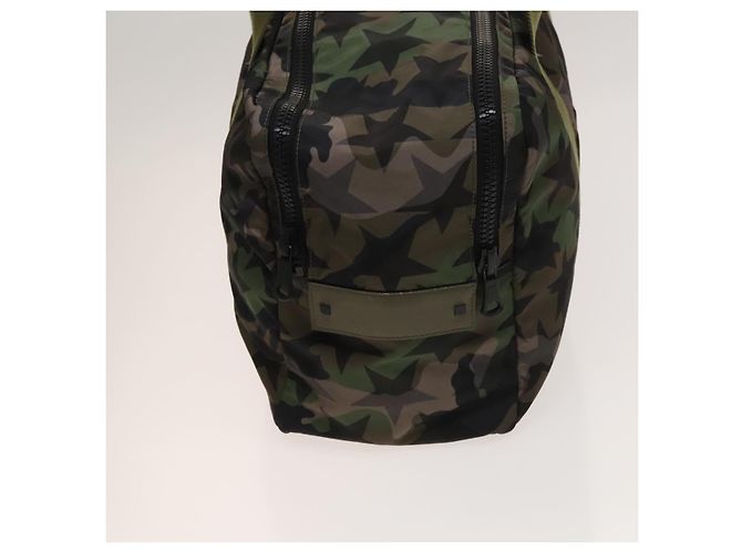 VALENTINO Borsa Boston in nylon camouflage Auth bs26223 - vista 4