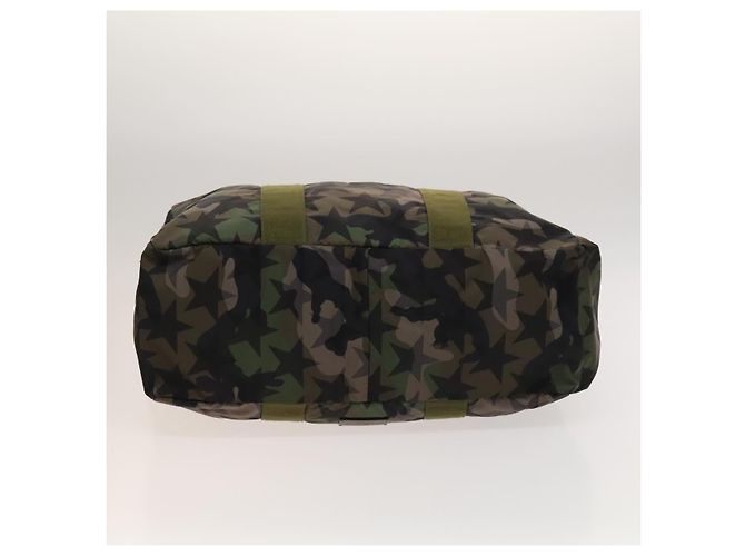 VALENTINO Borsa Boston in nylon camouflage Auth bs26223 - vista 5