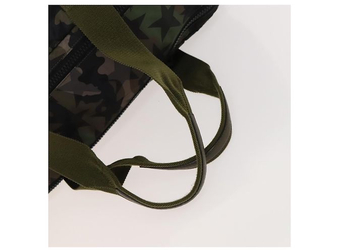 VALENTINO Borsa Boston in nylon camouflage Auth bs26223 - vista 7