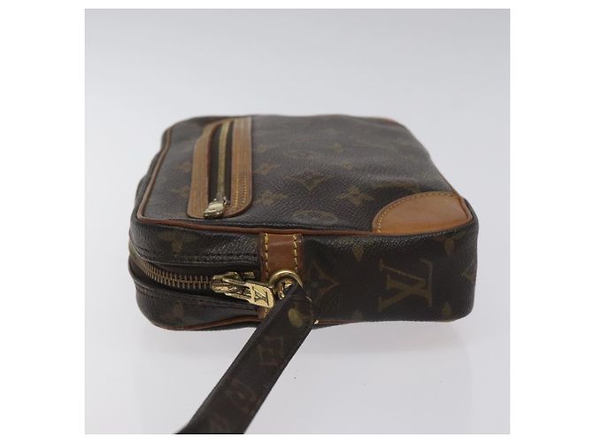 LOUIS VUITTON Monogram Marly Dragonne GM Clutch Tasche M51825 LV Auth hk2741 Monogramm - Ansicht 4