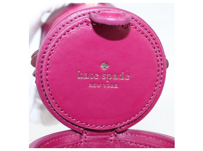 Kate Spade Borsa a Spalla Soldier in Pelle Viola Oro Auth 118754V D'oro Porpora - vista 9