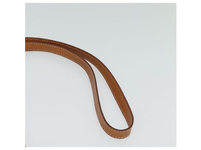 Céline Borsa a mano in tela Macadam CELINE in pelle PVC 2 in 1 marrone oro Auth yk18454 D'oro - vista 14