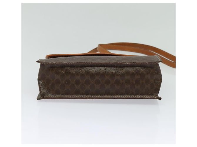 Céline Borsa a mano in tela Macadam CELINE in pelle PVC 2 in 1 marrone oro Auth yk18454 D'oro - vista 5