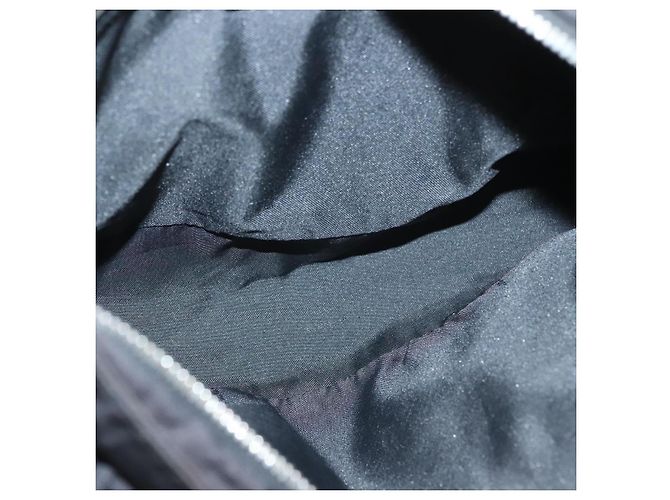 FENDI Zucca Canvas Handtasche Schwarz Silber Authentisch hk2785 - Ansicht 11