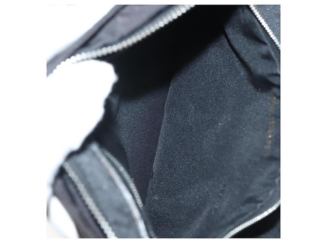 FENDI Zucca Canvas Handtasche Schwarz Silber Authentisch hk2785 - Ansicht 24