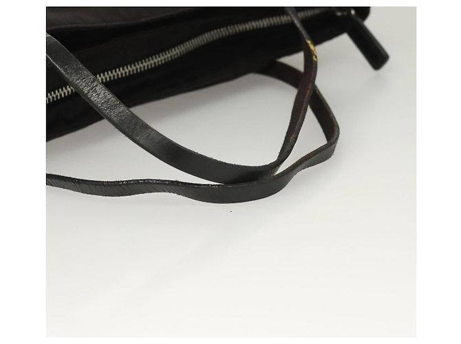 FENDI Zucca Canvas Handtasche Schwarz Silber Authentisch hk2785 - Ansicht 7