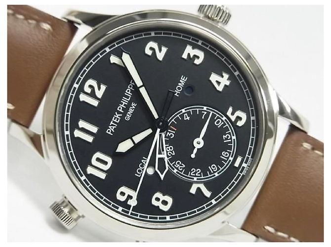 PATEK PHILIPPE Calatoraba Orologio da Viaggio Pilota Ref.5524G-001 Uomo - vista 2