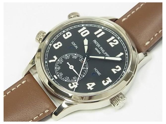 PATEK PHILIPPE Calatoraba Orologio da Viaggio Pilota Ref.5524G-001 Uomo - vista 5