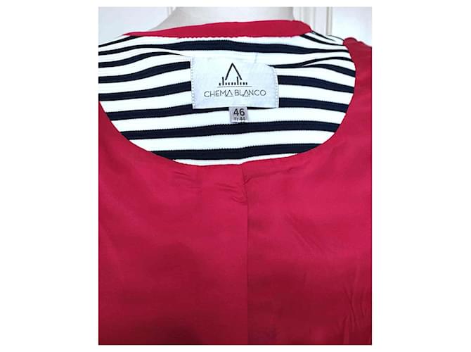 Autre Marque Chema Blanco Jacke Eggshell Polyester Aus weiß - Ansicht 17