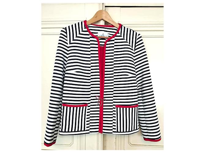 Autre Marque Chema Blanco Jacke Eggshell Polyester Aus weiß - Ansicht 2