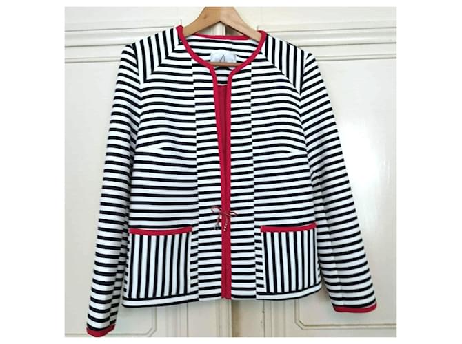 Autre Marque Chema Blanco Jacke Eggshell Polyester Aus weiß - Ansicht 9