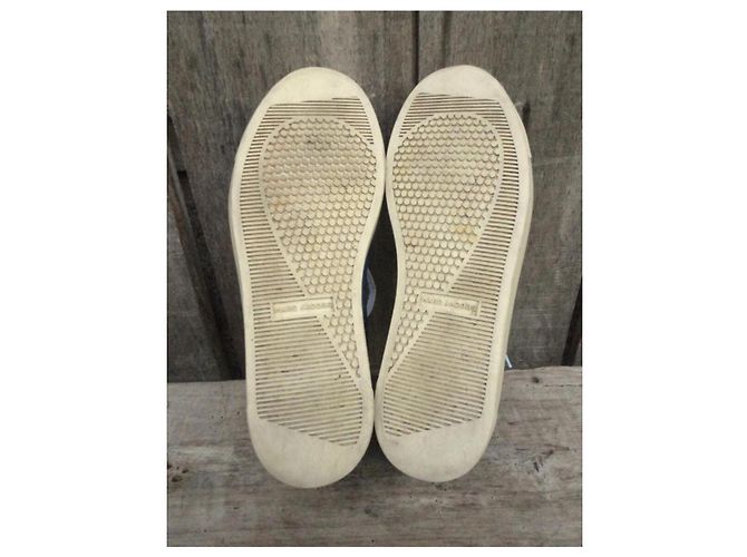 Sneakers Marc Jacobs in pelle blu - vista 4