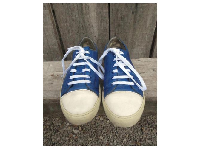 Sneakers Marc Jacobs in pelle blu - vista 6