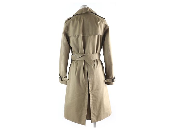 Autre Marque Abrigo Trench de Lana HYKE Beige Mujer - vista 3