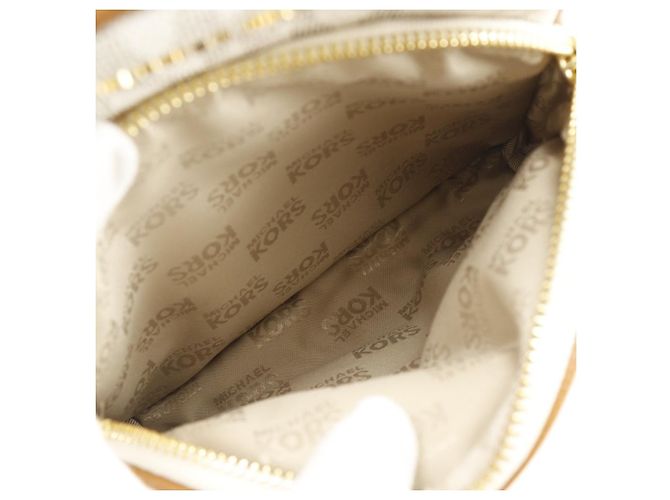 Zaino Mini in PVC Michael Kors 35T7GAYB0B Bianco - vista 7