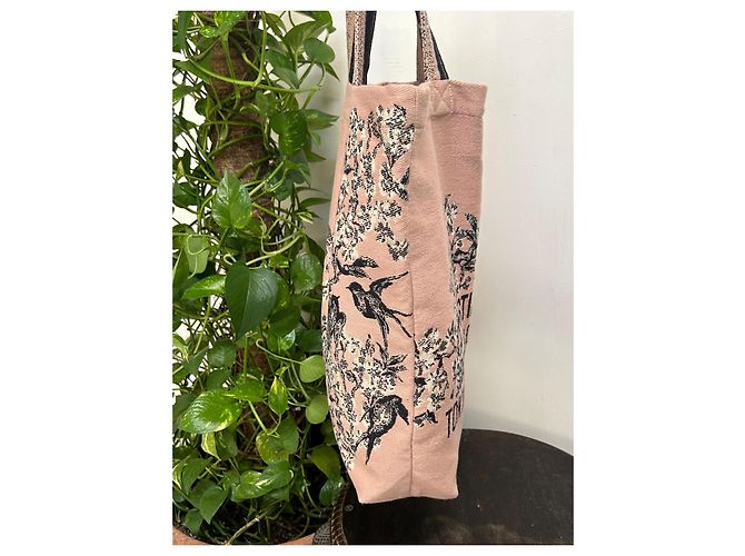 Borsa Christian Dior tote rosa Tokyo 2022 - vista 11