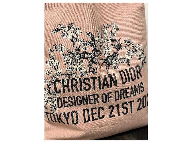 Borsa Christian Dior tote rosa Tokyo 2022 - vista 8