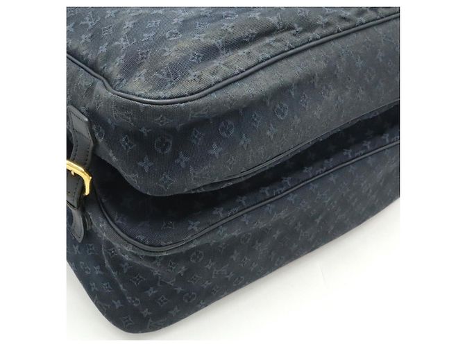 Borsa 2 vie Monogram Mini Deauville Louis Vuitton Blu - vista 3