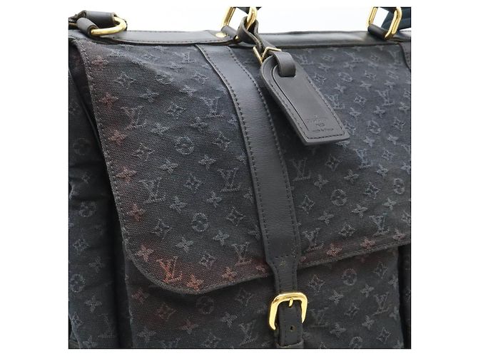 Borsa 2 vie Monogram Mini Deauville Louis Vuitton Blu - vista 5