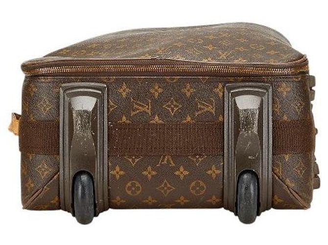 Valigia Monogram Pegase 55 di Louis Vuitton Metallico Bronzo - vista 3