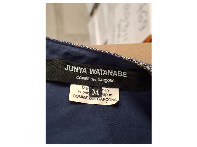 Abito a maniche in velluto a quadri Junya Watanabe in lana multicolore - vista 6