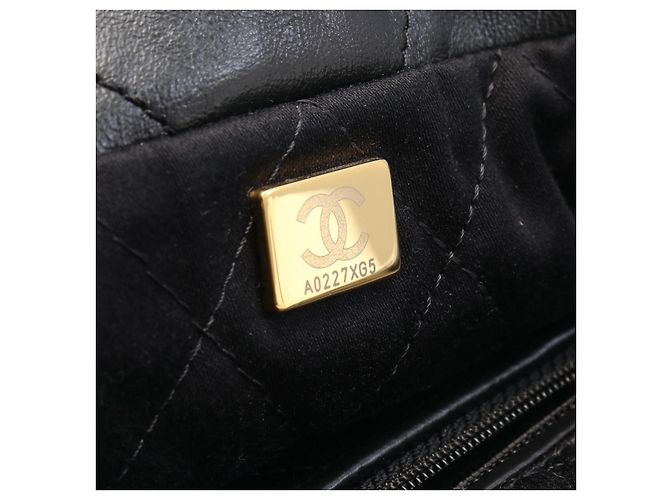 Chanel 22 Leder Tote Bag Schwarz - Ansicht 5