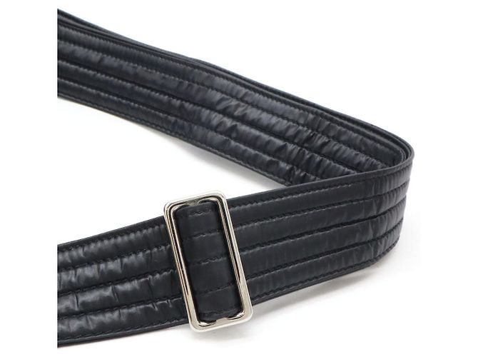 Borsa a spalla in nylon matelassé Coco Cocoon di Chanel Nero - vista 5
