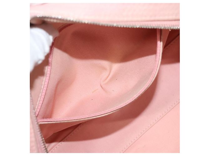 CHANEL Borsa a Mano in Tela e Pelle 2 in 1 Rosa Argento CC Auth BA2930 - vista 22