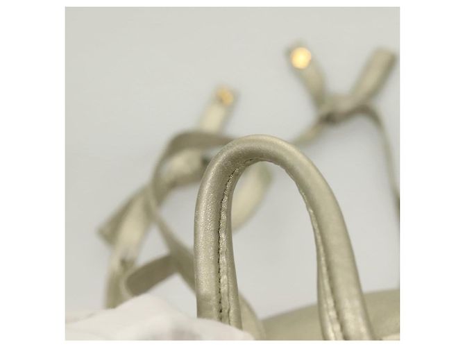 LOEWE Rucksack Leder Gold Auth mr1333 Golden - Ansicht 14