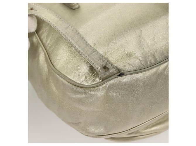 LOEWE Rucksack Leder Gold Auth mr1333 Golden - Ansicht 18