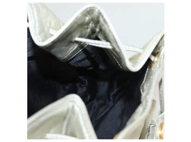 LOEWE Rucksack Leder Gold Auth mr1333 Golden - Ansicht 22