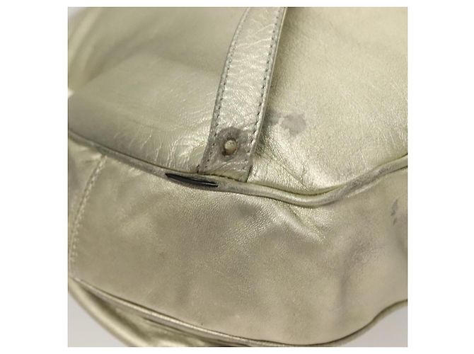 LOEWE Rucksack Leder Gold Auth mr1333 Golden - Ansicht 9